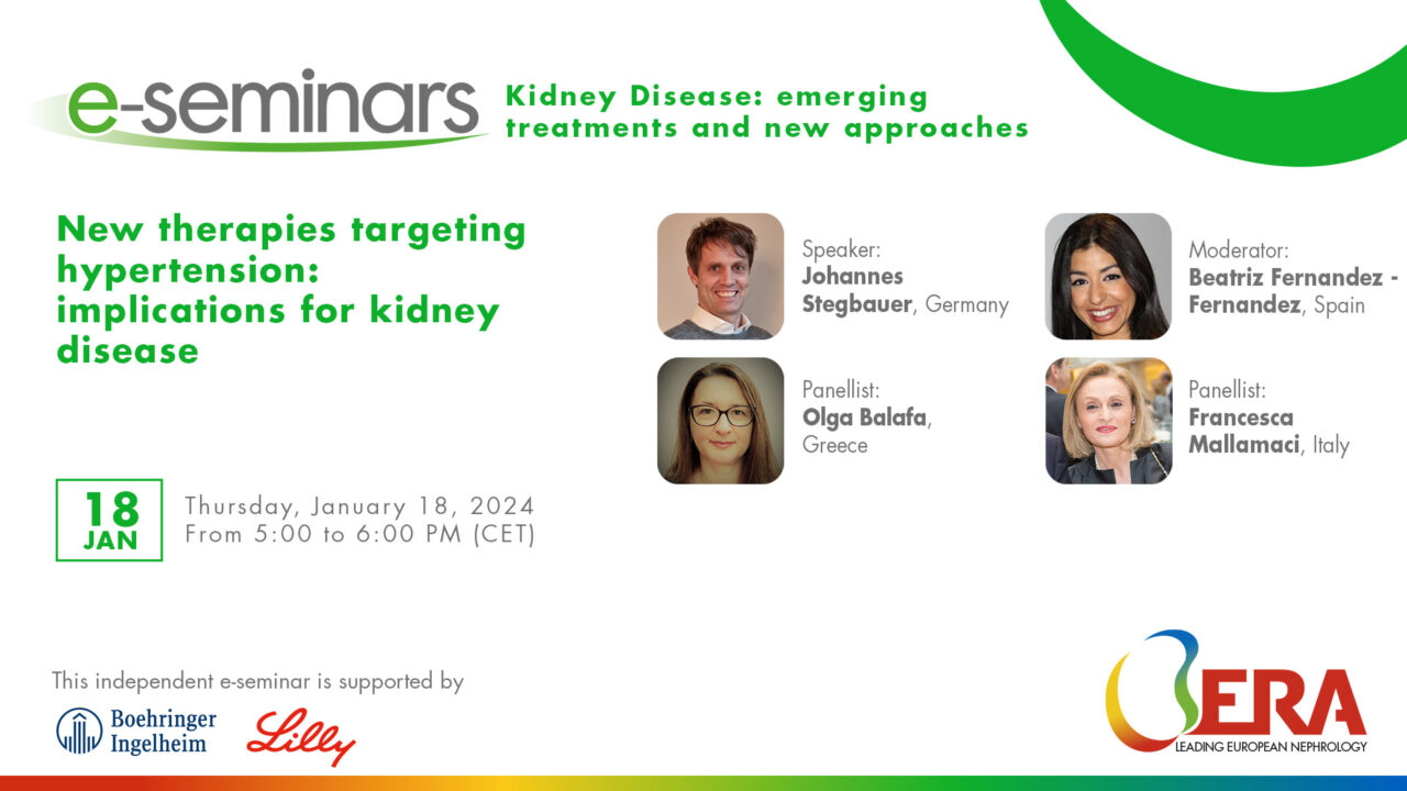 New therapies targeting hypertension: implications for kidney disease