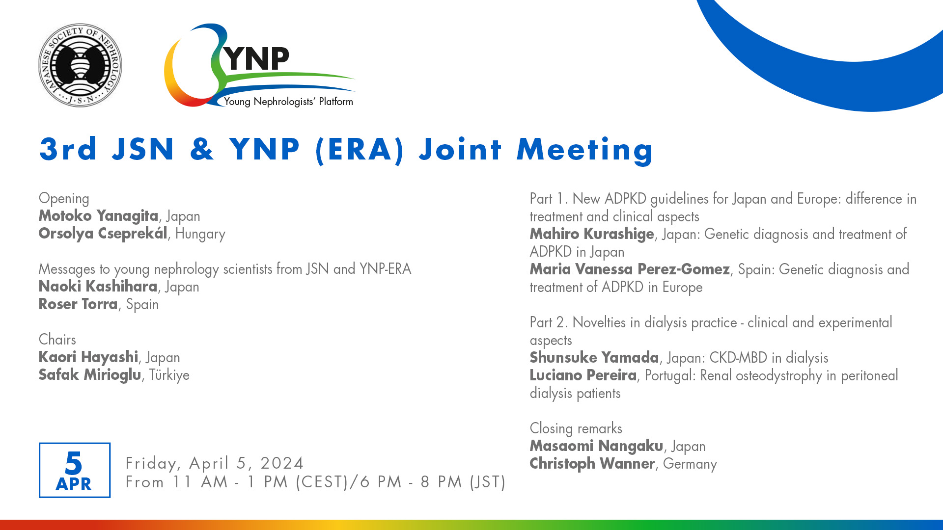 Joint meeting JSN-YN